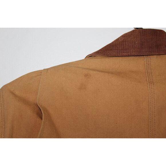Carhartt Duck Chore Coat Blanket Lined Jacket Work Barn Men's Read Size H14677 - Picture 10 of 12